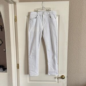 Old Navy White Boyfriend Jeans